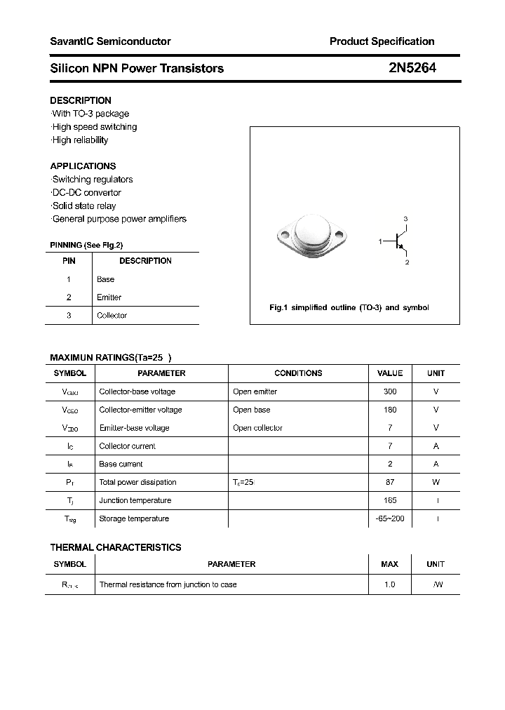 2N5264_7964269.PDF Datasheet