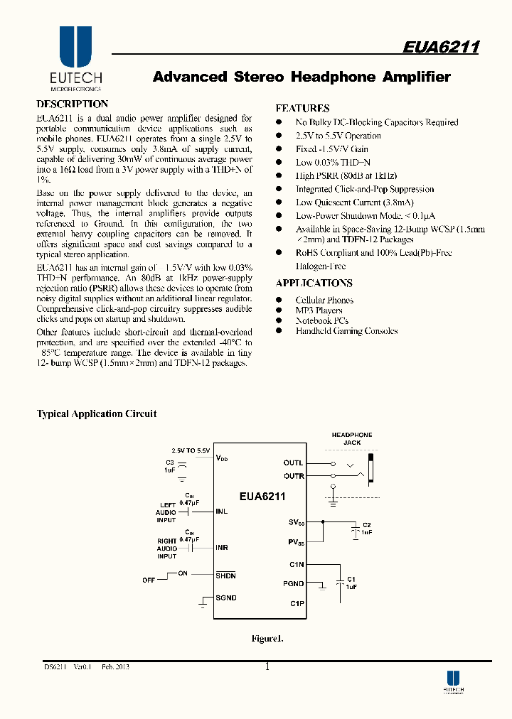 EUA6211_7802096.PDF Datasheet