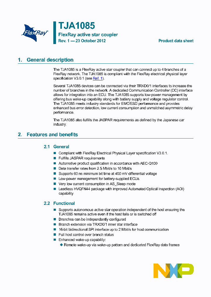 TJA1085HN_8003198.PDF Datasheet