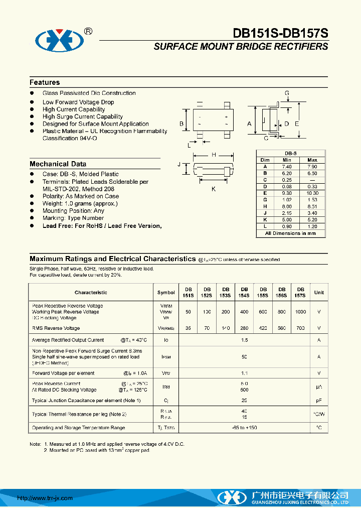 DB154S_8001016.PDF Datasheet