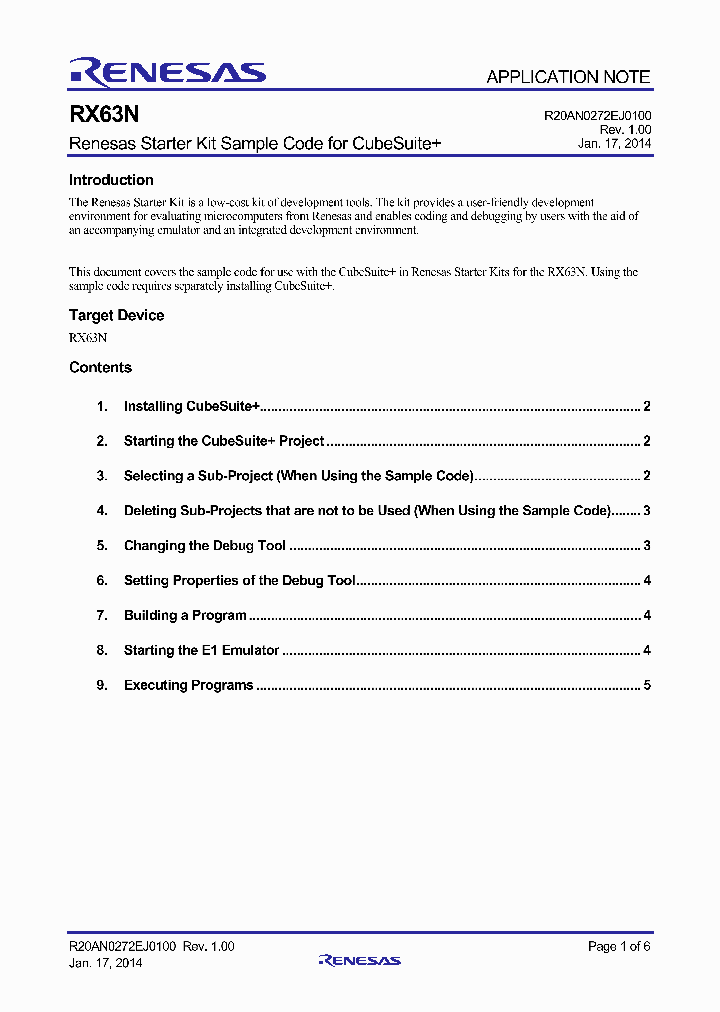 RX63N_8011388.PDF Datasheet