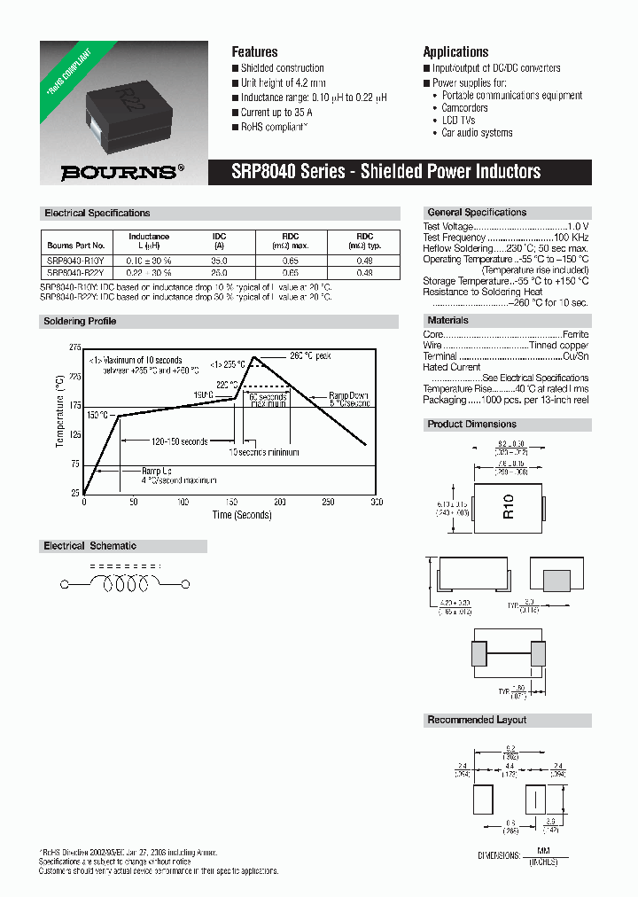 SRP8040-R10Y_8012784.PDF Datasheet