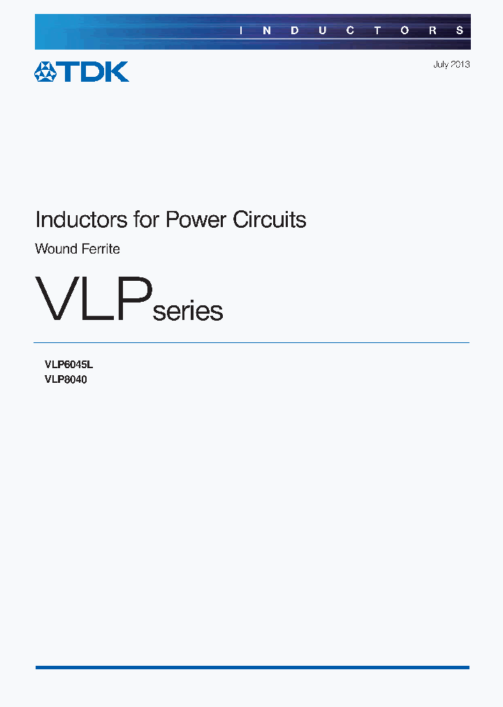 VLP8040T-101M_8012788.PDF Datasheet