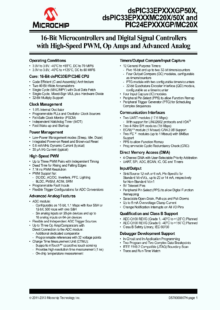 DSPIC33EP64MC202_8014168.PDF Datasheet