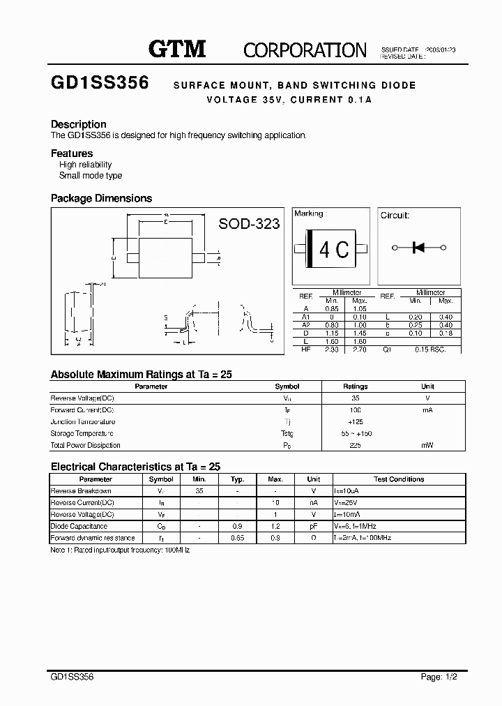 GD1SS356_8025276.PDF Datasheet