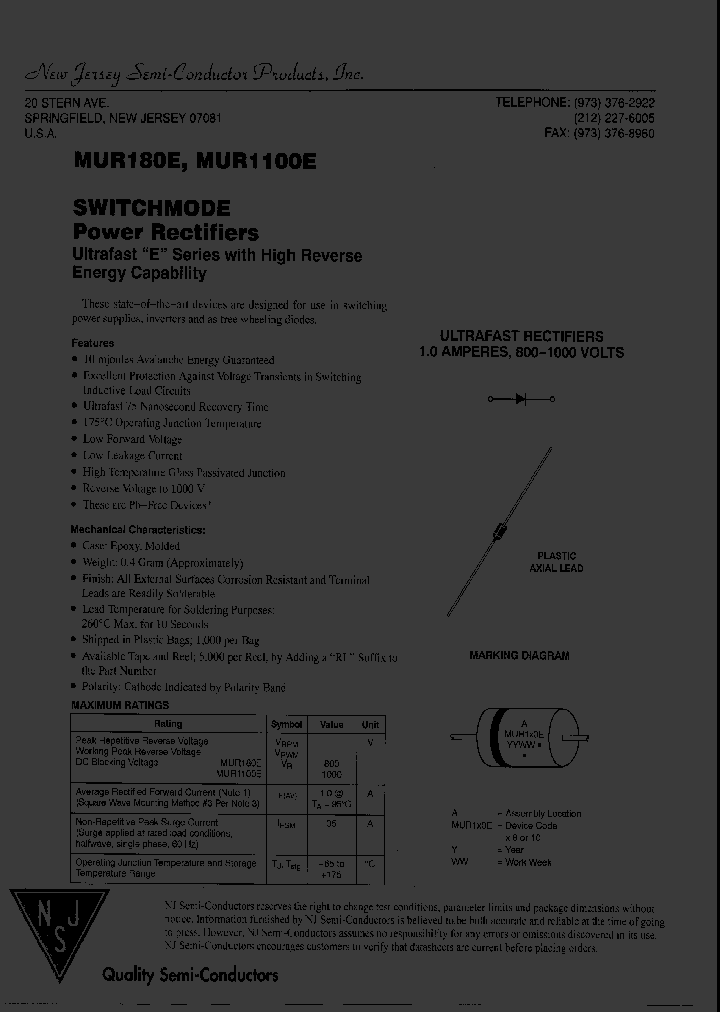 MUR1100E_8035178.PDF Datasheet