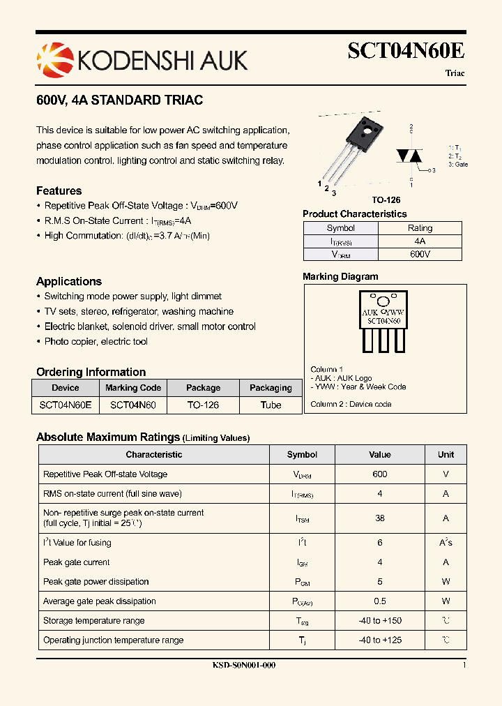 SCT04N60E_8046627.PDF Datasheet