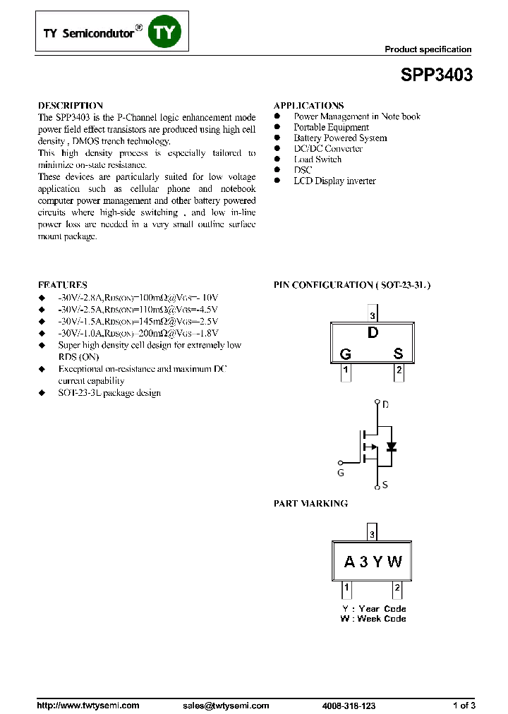 SPP3403_8047764.PDF Datasheet