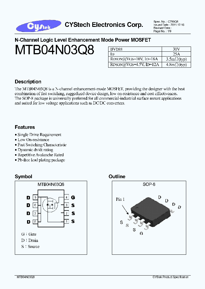 MTB04N03Q8_8056096.PDF Datasheet