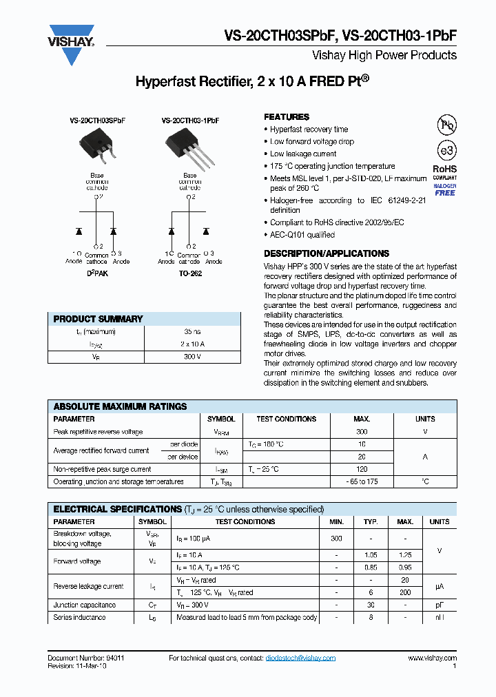 VS-20CTH03_8061374.PDF Datasheet