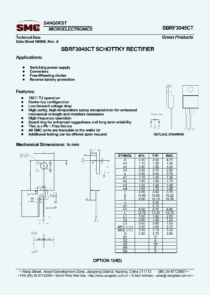 SBRF3045CT_8070891.PDF Datasheet