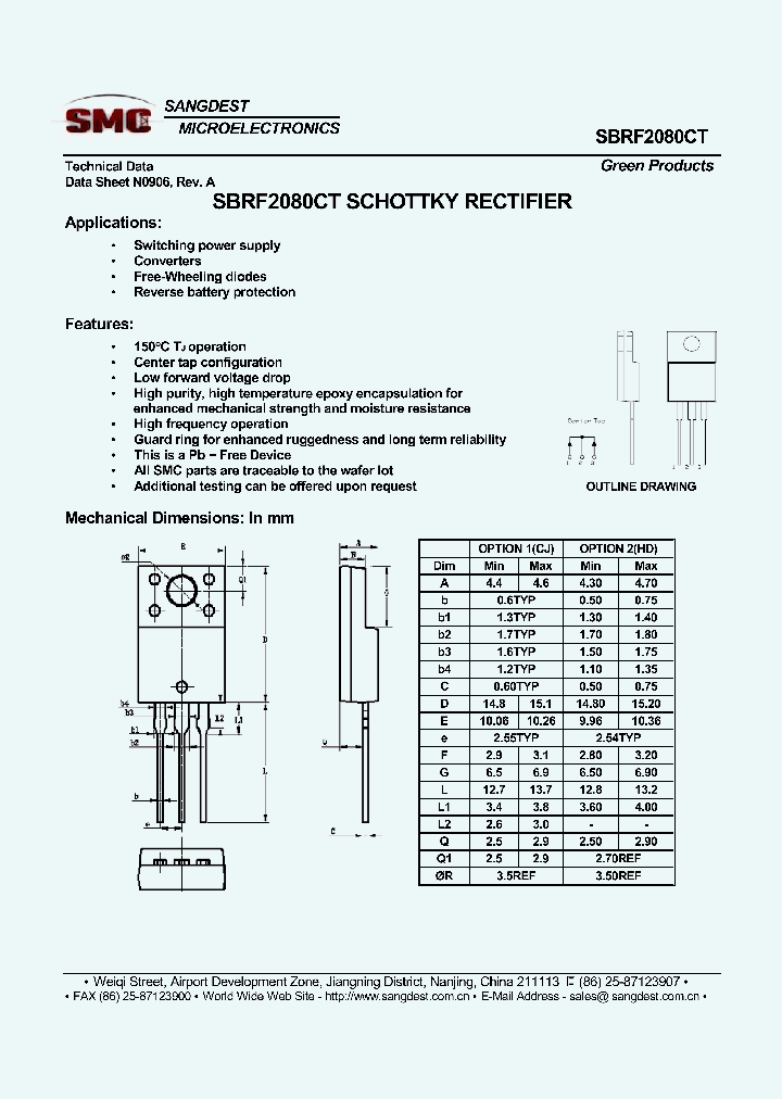 SBRF2080CT_8070887.PDF Datasheet