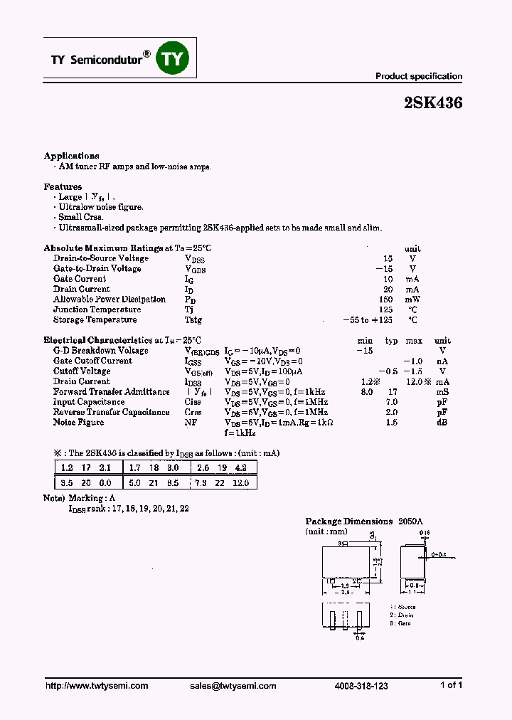 2SK436_8075759.PDF Datasheet