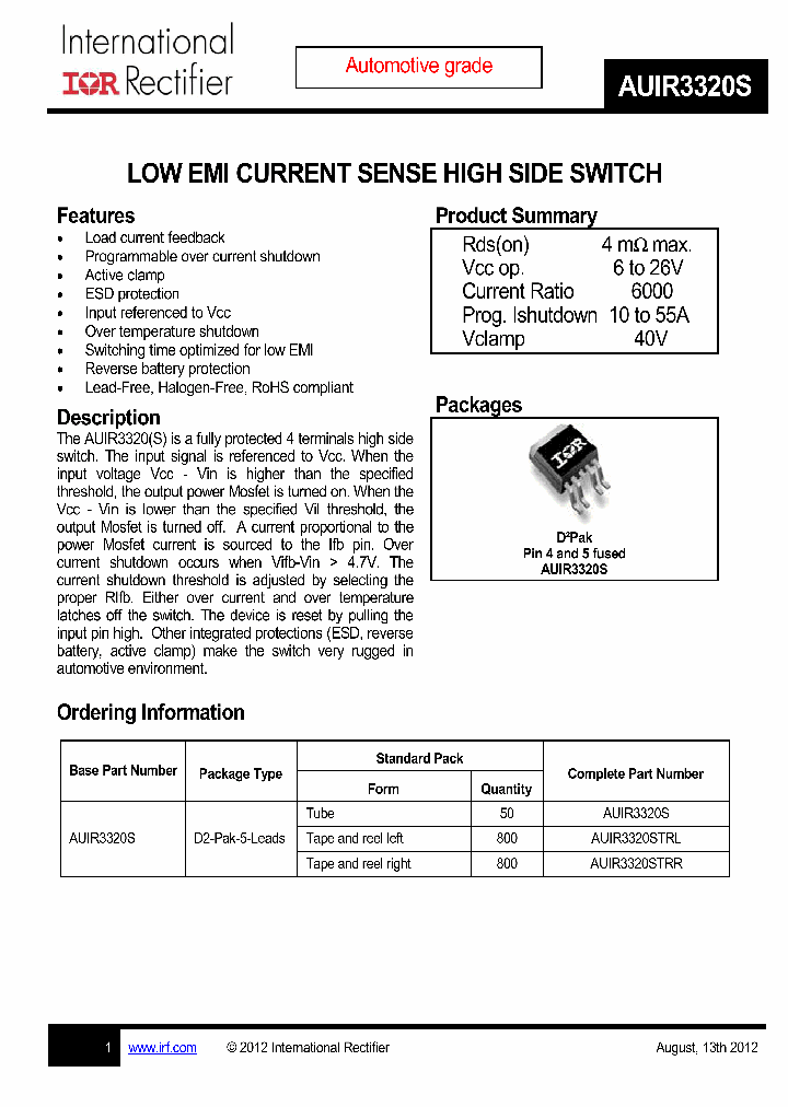 AUIR3320S_8075920.PDF Datasheet