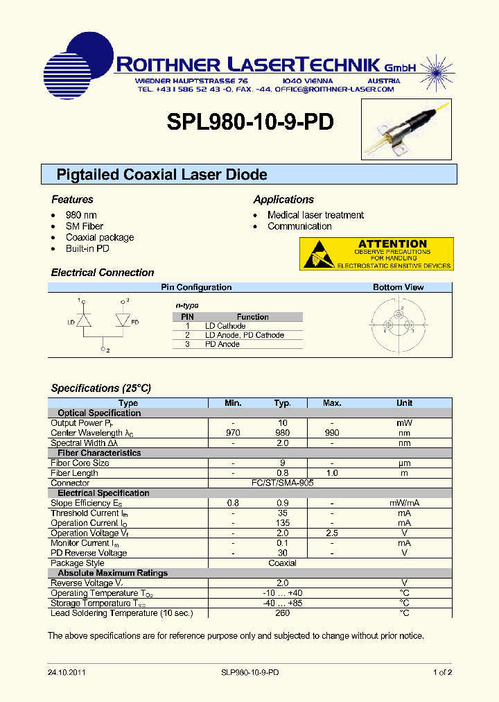 SPL980-10-9-PD_8080408.PDF Datasheet