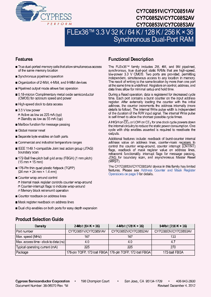 CY7C0852V-133BBCT_8080679.PDF Datasheet
