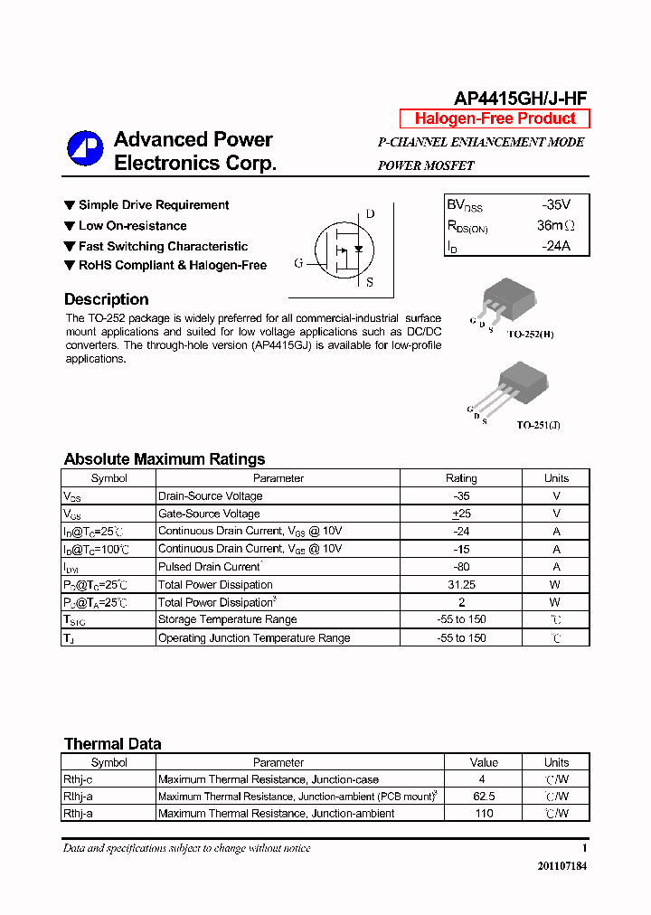 AP4415GH-HF-14_8085108.PDF Datasheet