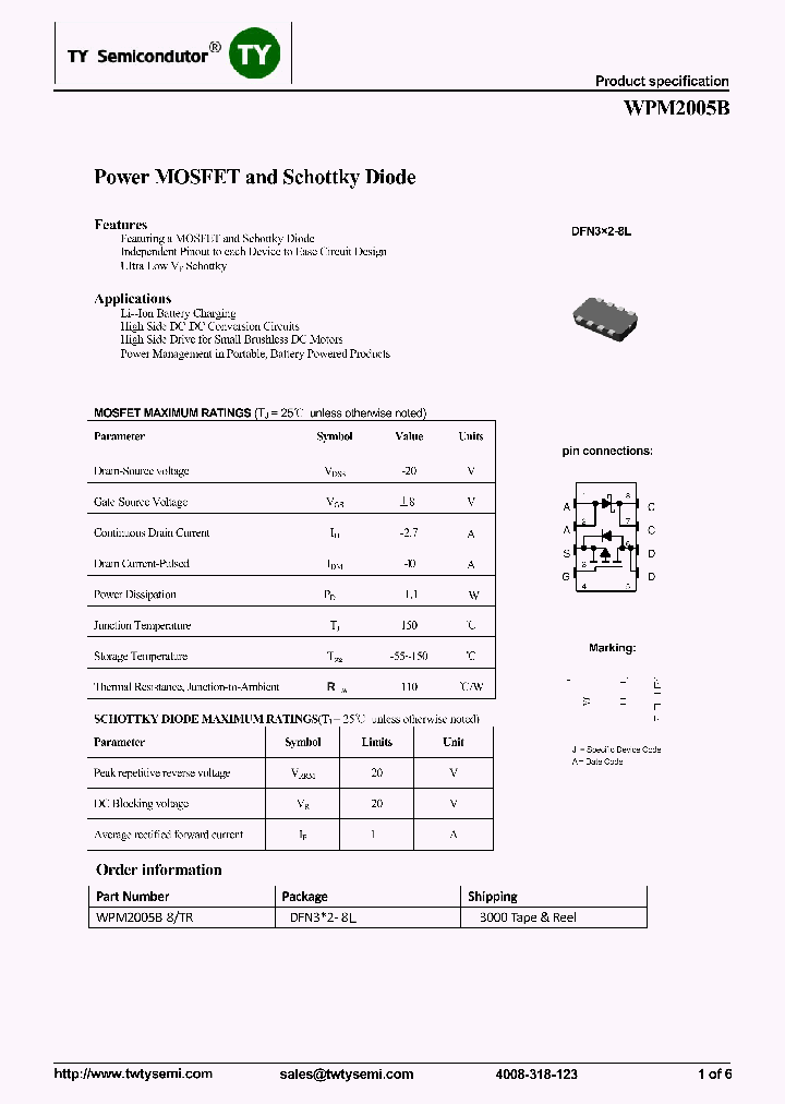 WPM2005B_8087842.PDF Datasheet