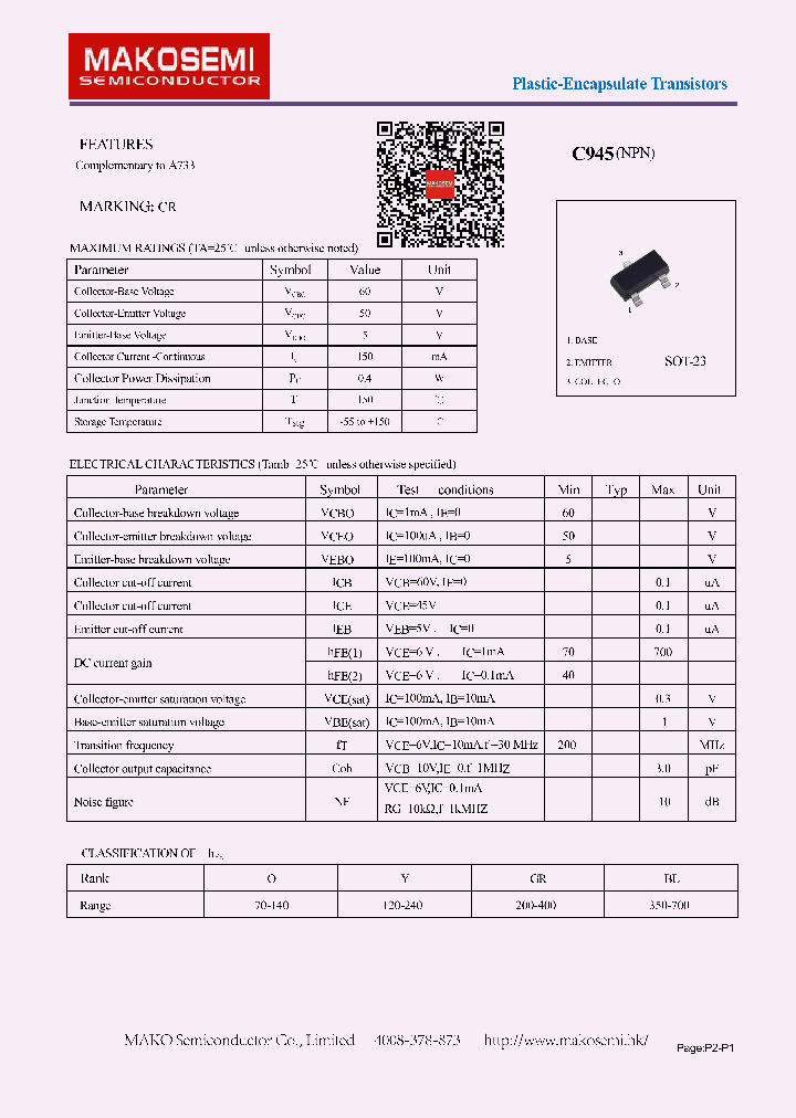 C945_8091984.PDF Datasheet