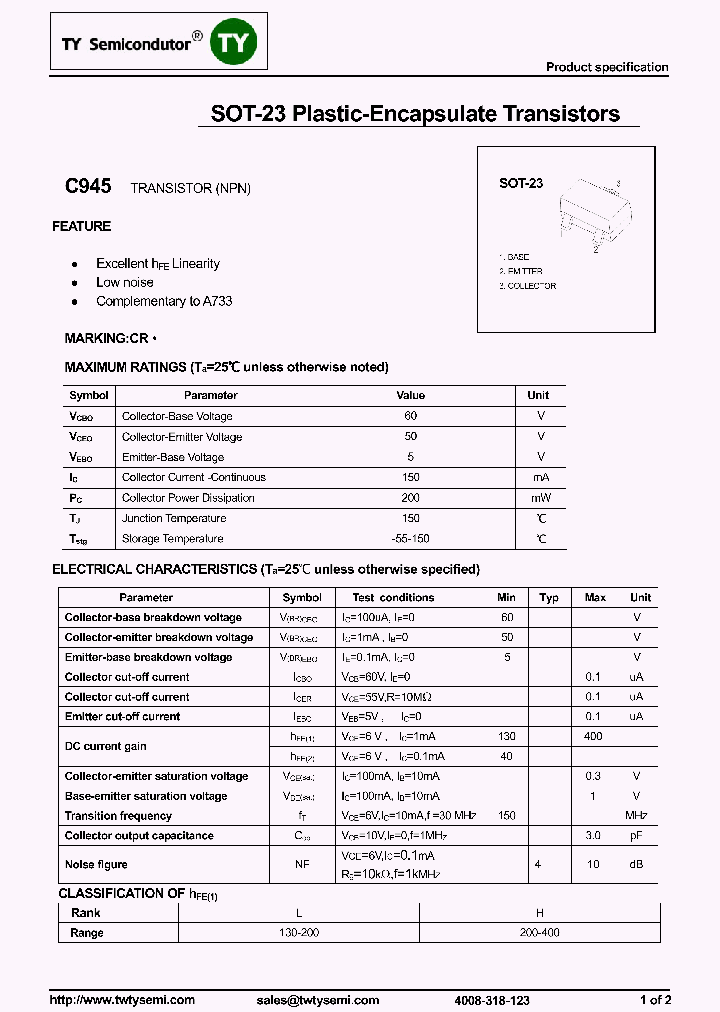 C945_8091982.PDF Datasheet