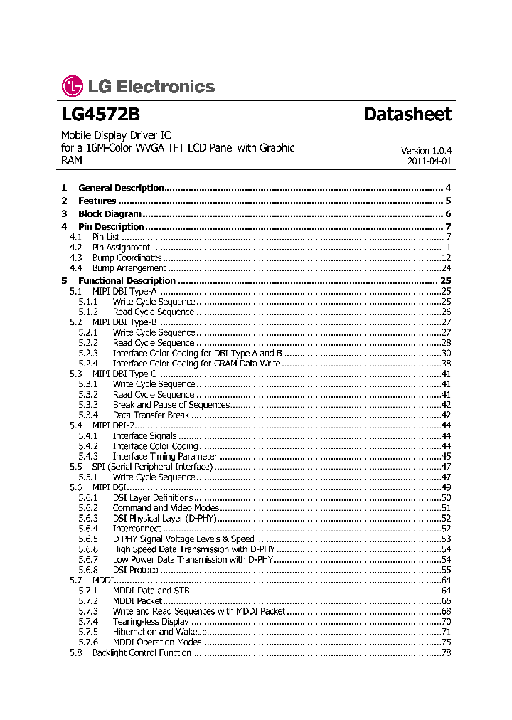 LG4572B_8093633.PDF Datasheet