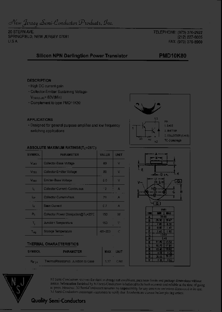 PMD10K80_8103508.PDF Datasheet