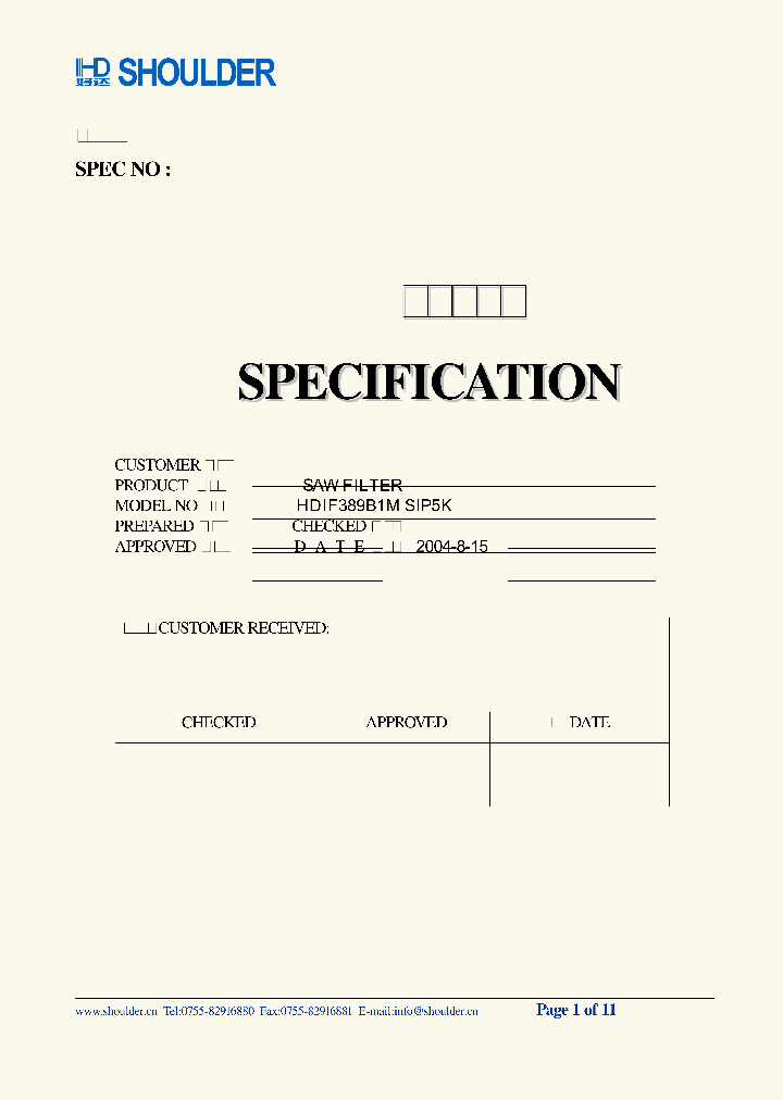 HDIF389B1M_7818318.PDF Datasheet