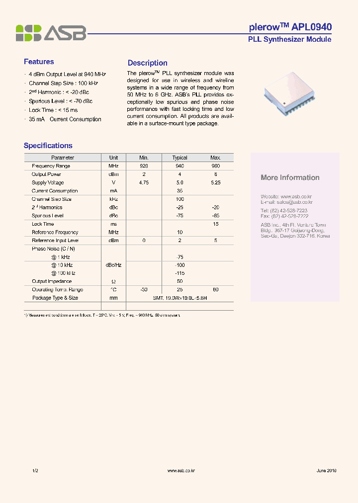 APL0940_8112853.PDF Datasheet