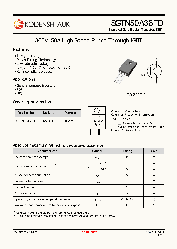 SGTN50A36FD_8118817.PDF Datasheet