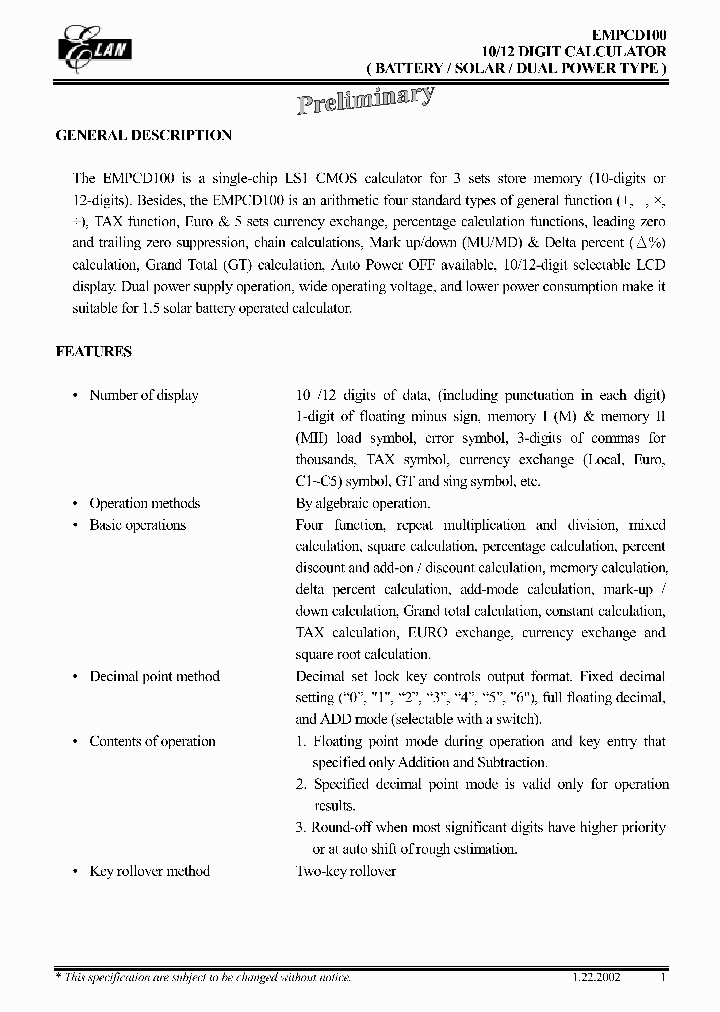 EMPCD100_8130946.PDF Datasheet
