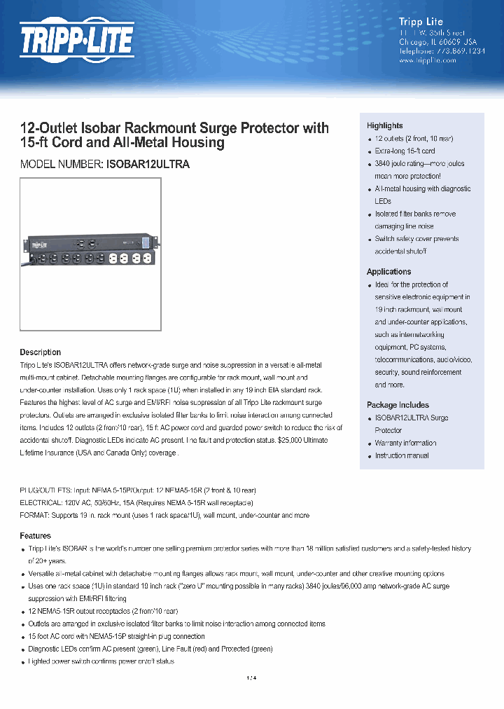 ISOBAR12ULTRA_8131270.PDF Datasheet