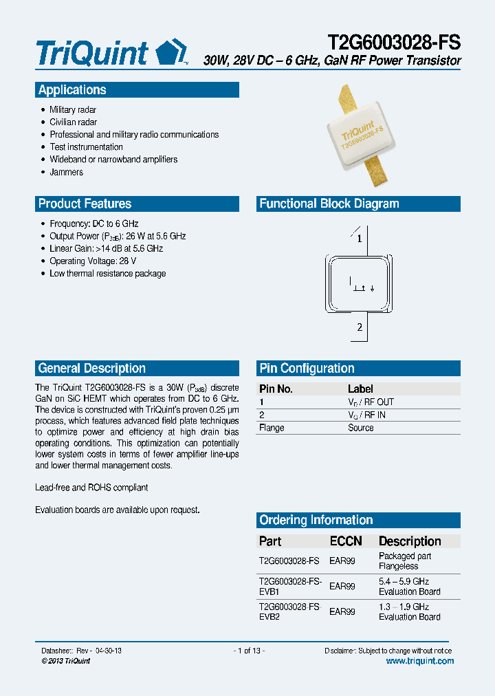 T2G6003028-FS-EVB1_8131421.PDF Datasheet