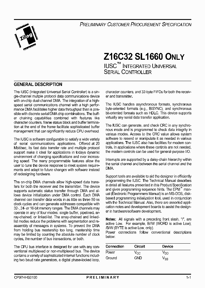 Z16C32SL1660_8144966.PDF Datasheet