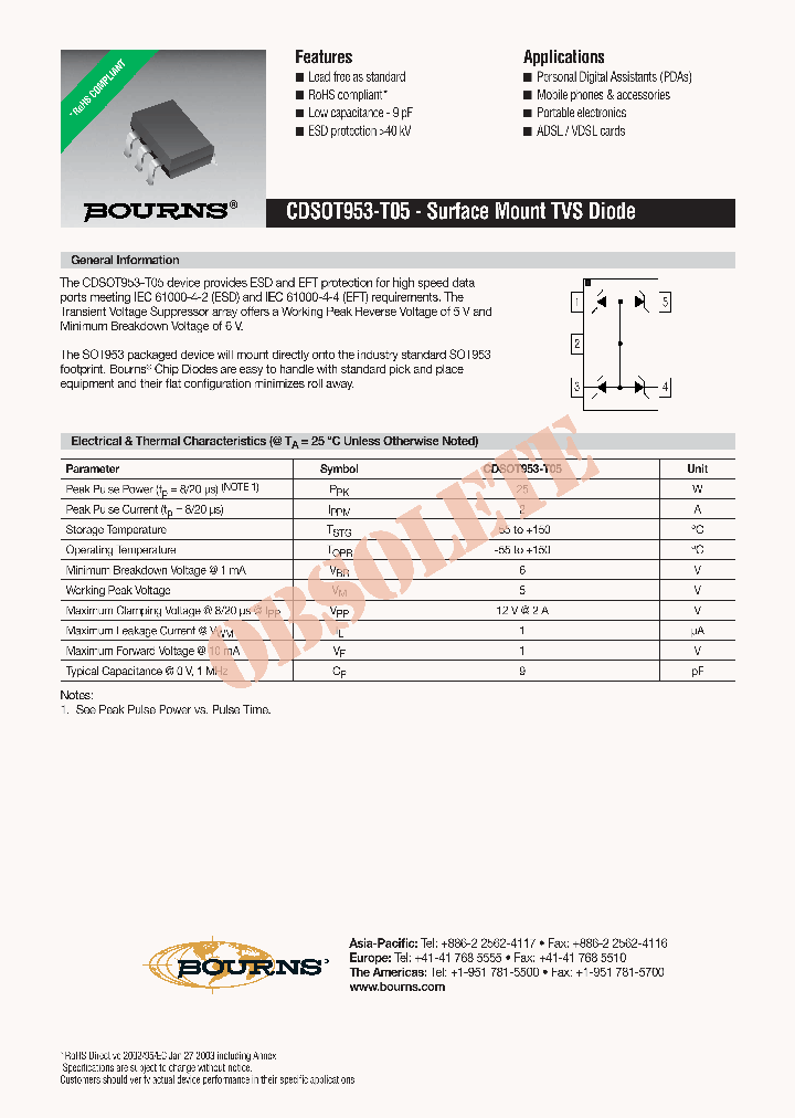 CDSOT953-T05_8151417.PDF Datasheet