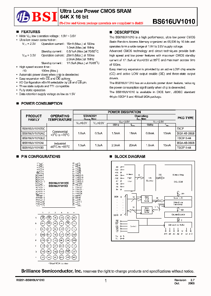 BS616UV1010AIP10_8152493.PDF Datasheet