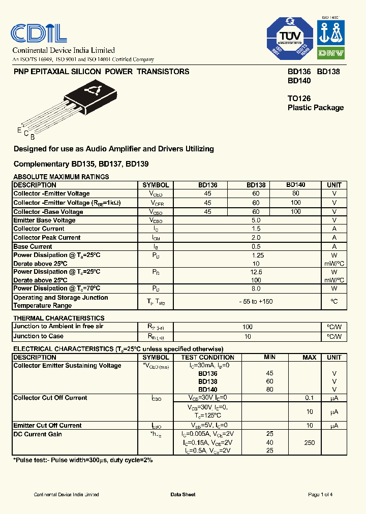 BD140_8155266.PDF Datasheet