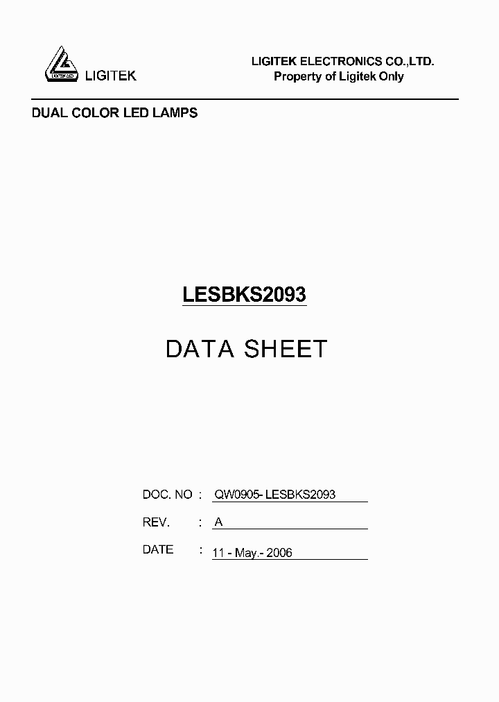 LESBKS2093_8169425.PDF Datasheet