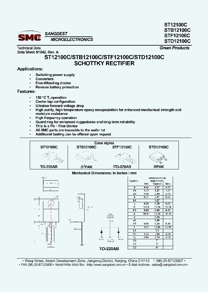STB12100C_8169969.PDF Datasheet