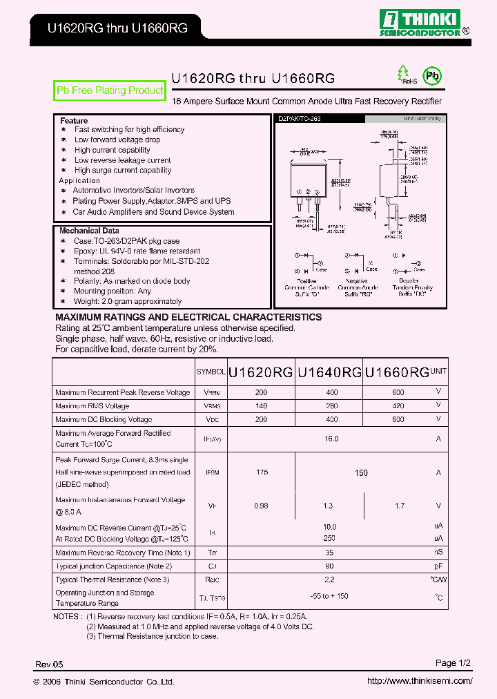 U1620RG_8171236.PDF Datasheet