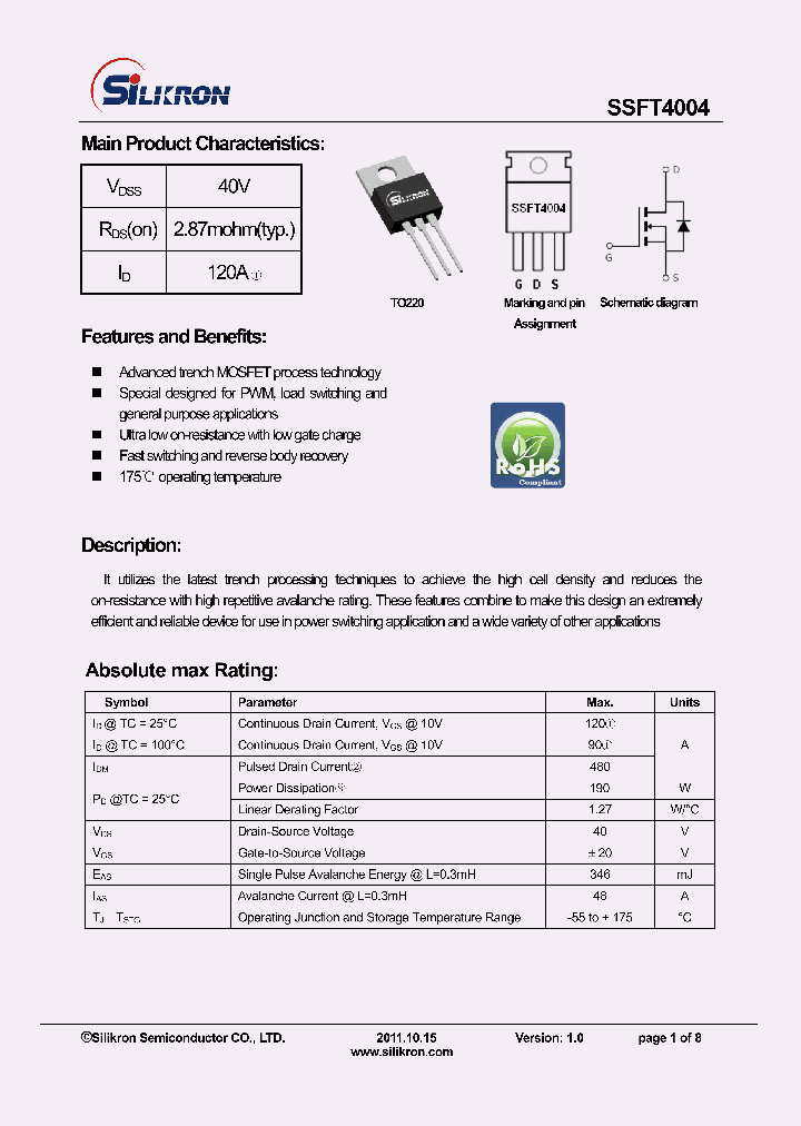 SSFT4004_8174780.PDF Datasheet