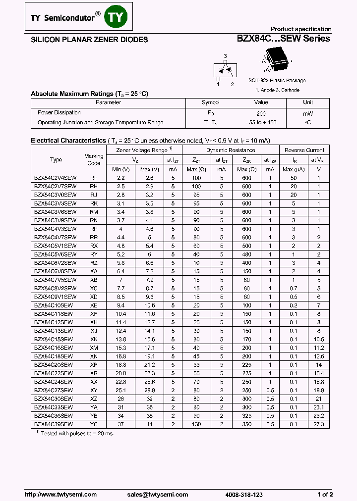 BZX84C_8178931.PDF Datasheet