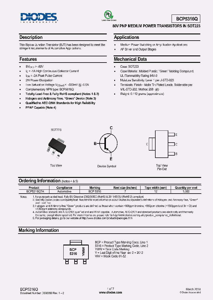BCP5316Q_8181030.PDF Datasheet