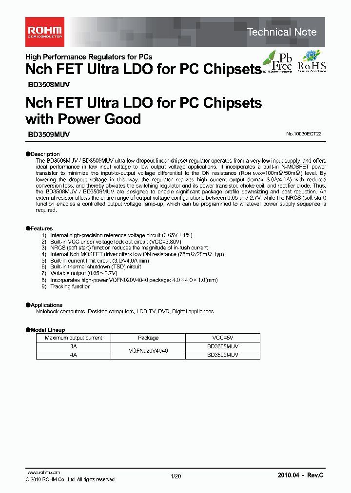 BD3508MUV_8181322.PDF Datasheet