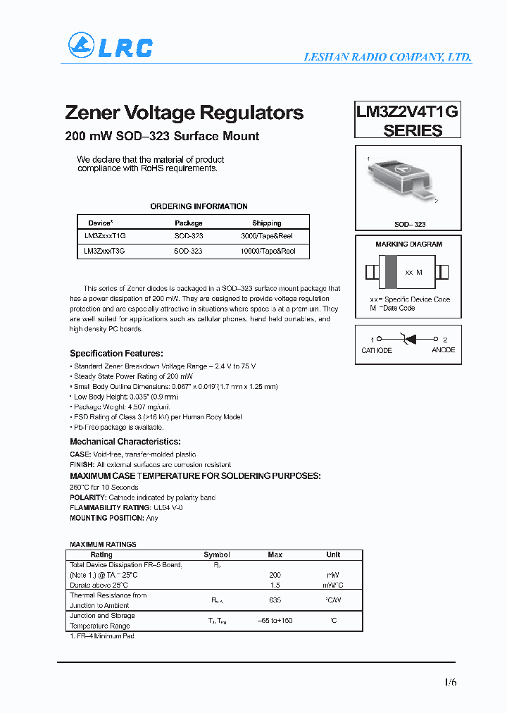 LM3Z16VT1G-15_8183328.PDF Datasheet