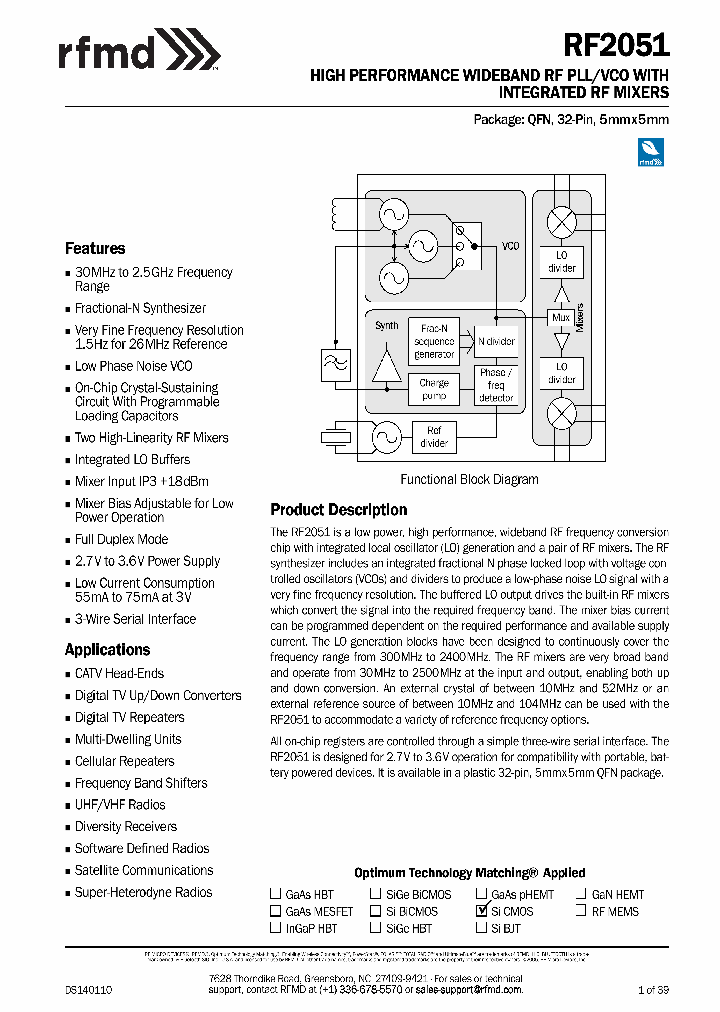 RF2051_8186439.PDF Datasheet