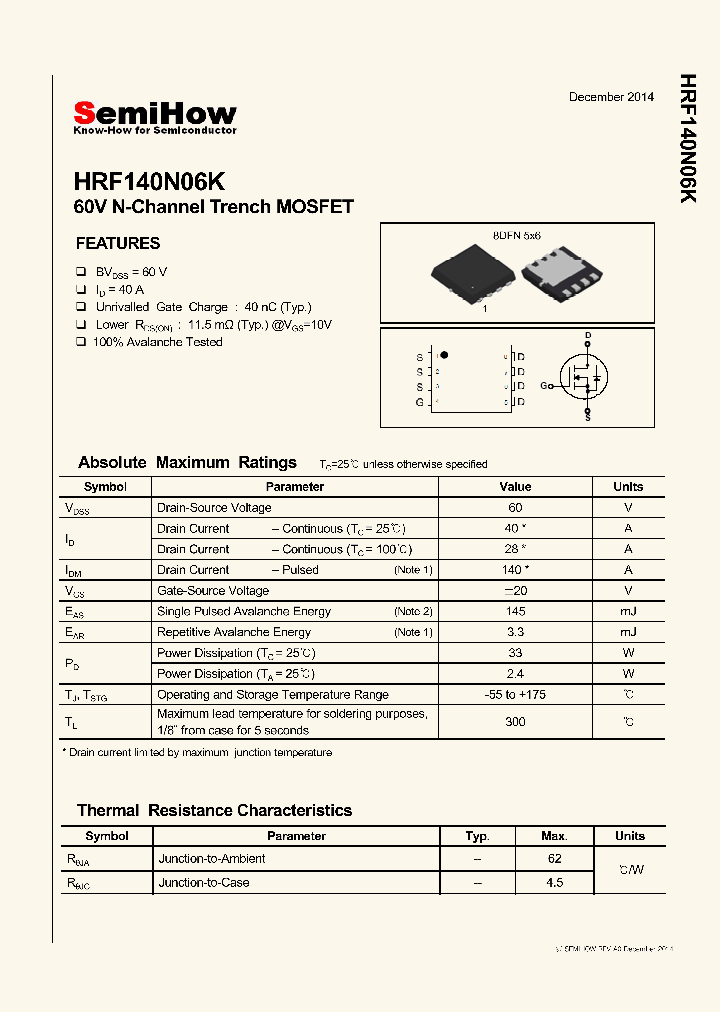 HRF140N06K_8186611.PDF Datasheet