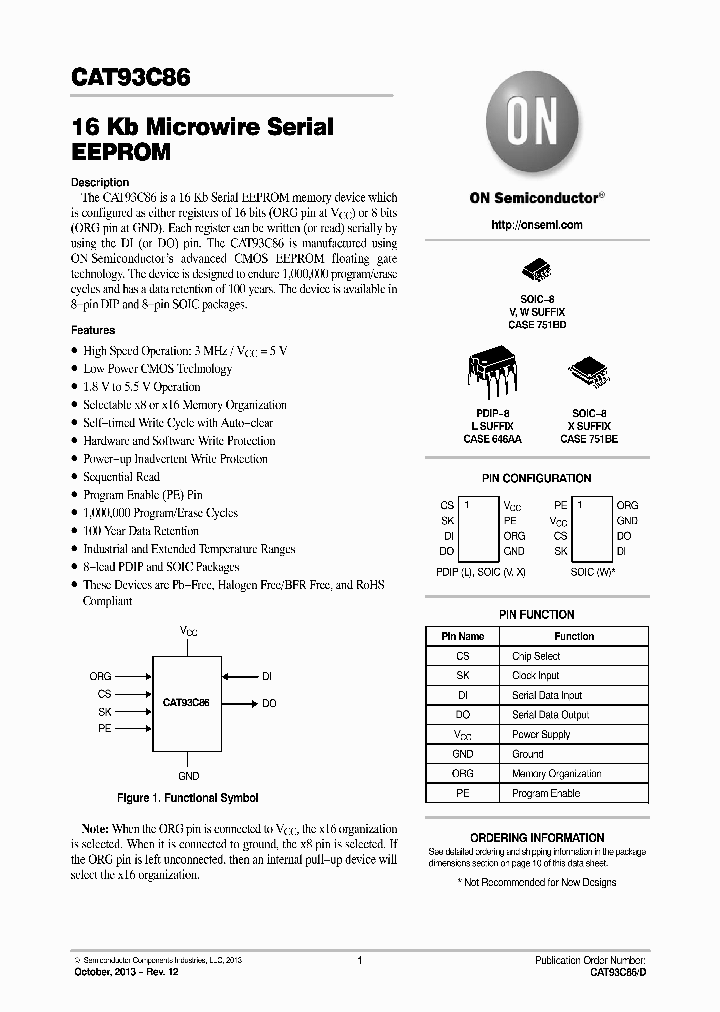 CAT93C86_8187050.PDF Datasheet