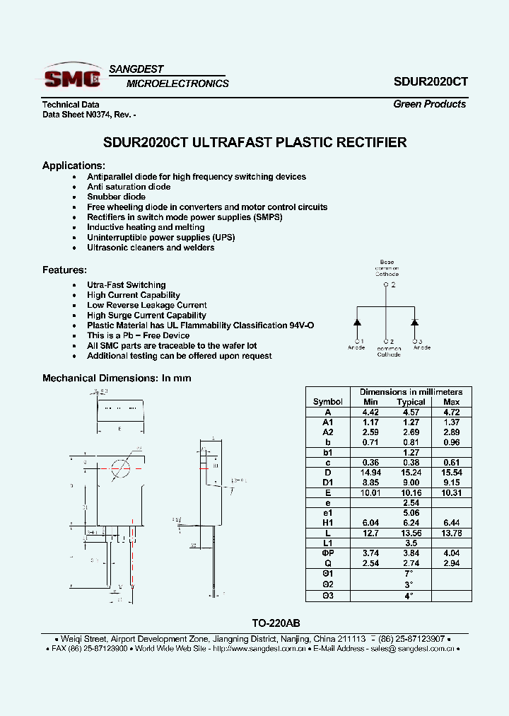 SDUR2020CT_8189022.PDF Datasheet