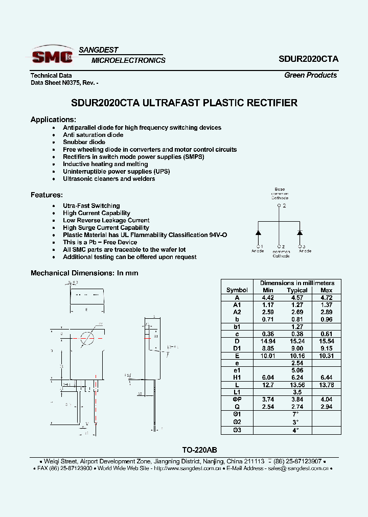 SDUR2020CTA_8189023.PDF Datasheet