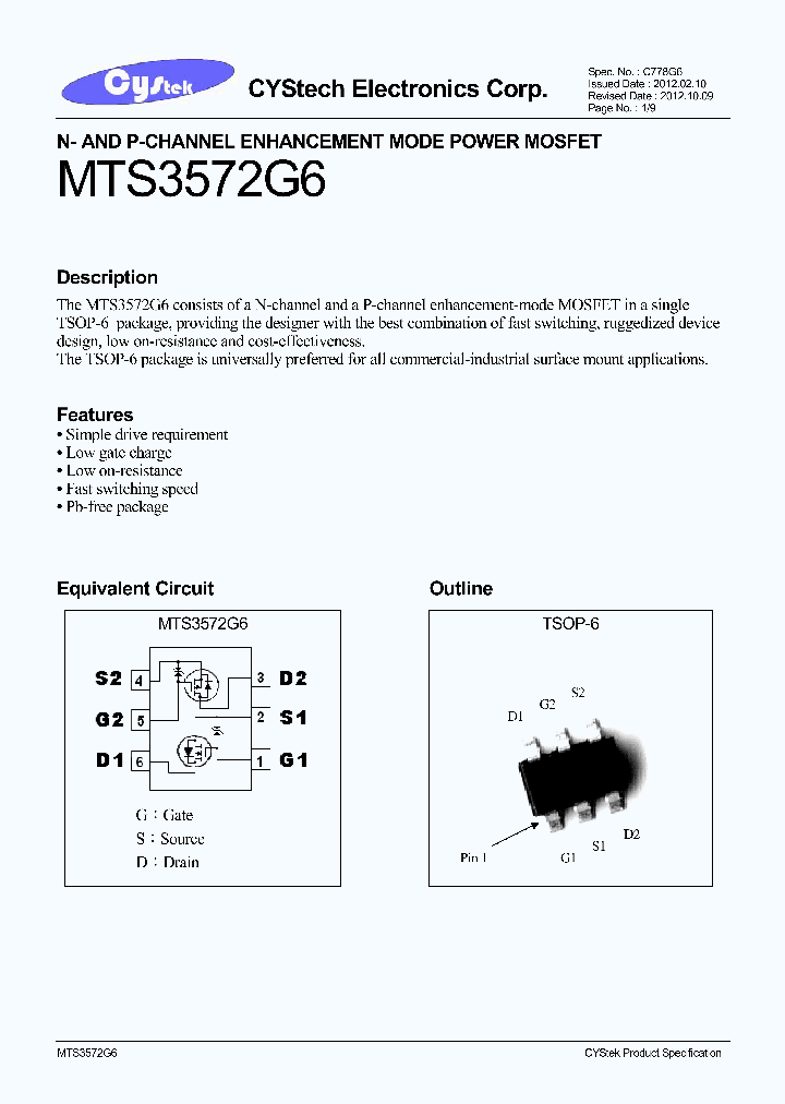 MTS3572G6_8189426.PDF Datasheet